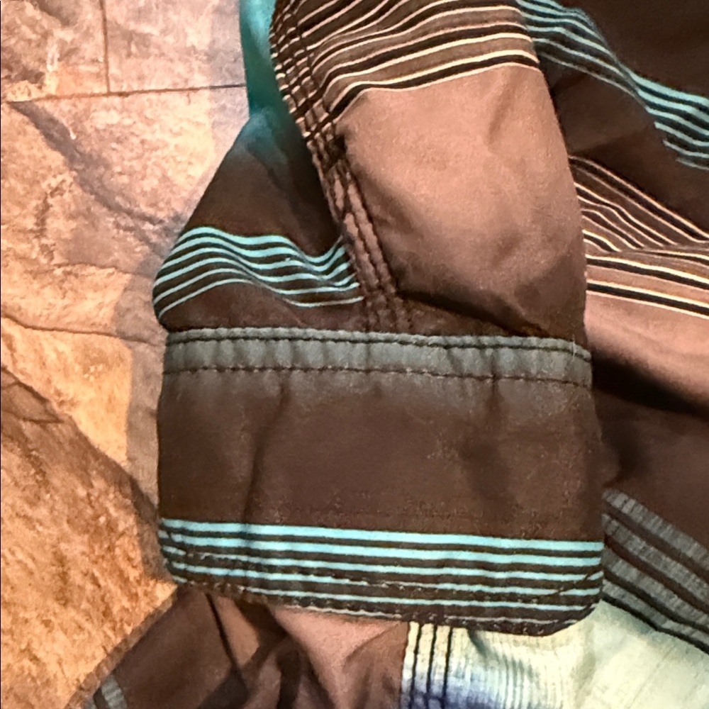 Blue Gradient Boys' Swim Trunks - Picture 5 of 11